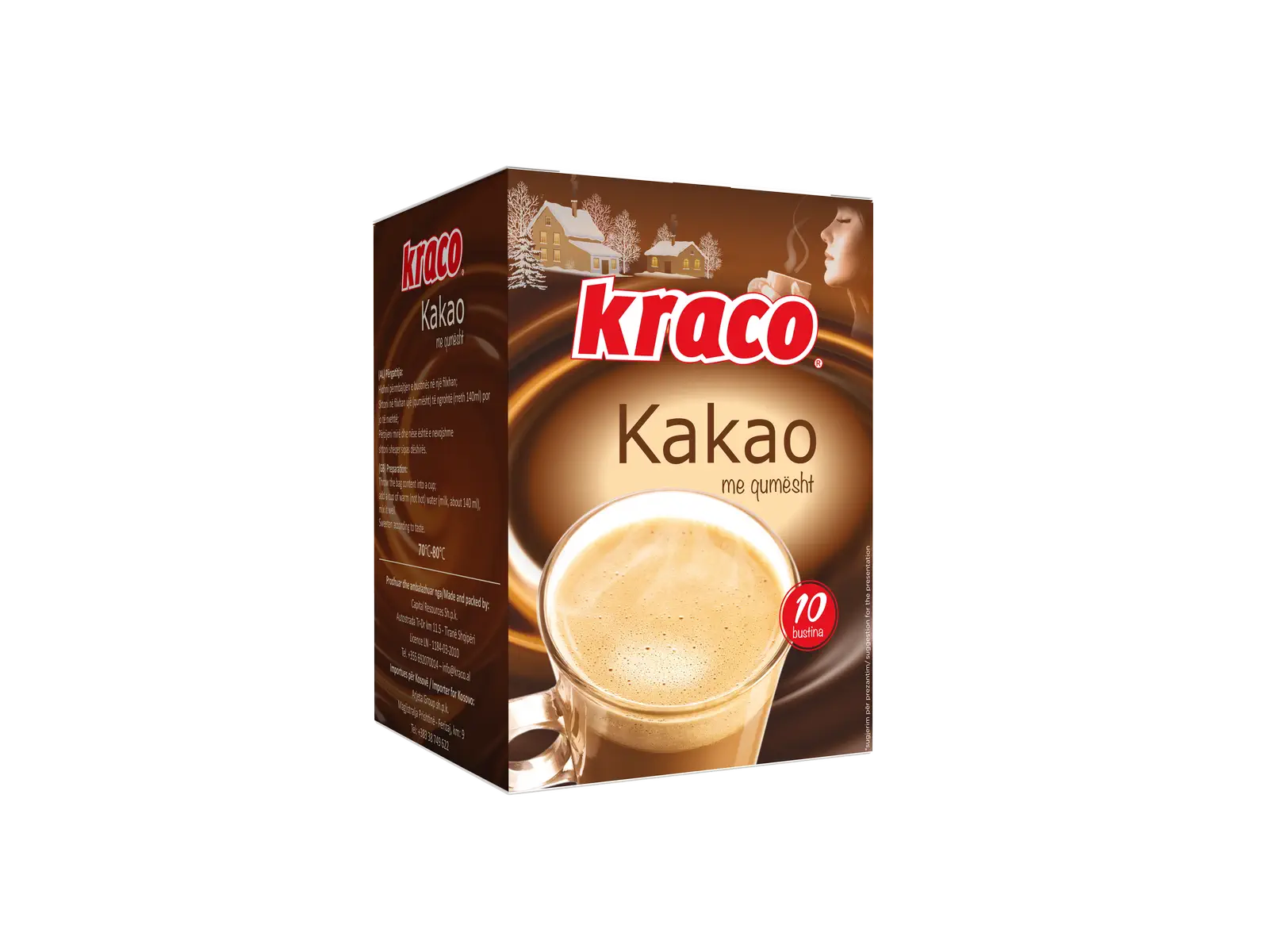 Kraco, Kakao me qumësht